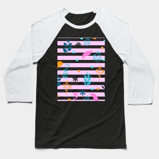 Persiana rosa, patrón Baseball T-Shirt